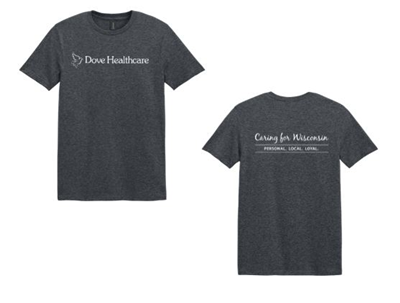 Fridays Only T-shirt-Large | Dark Heather 