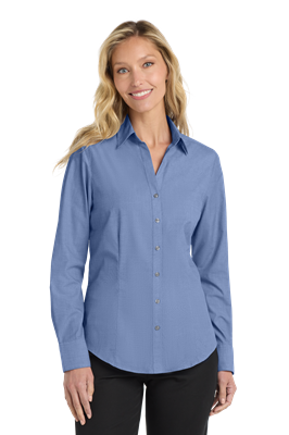 Port Authority Women's Crosshatch Easy Care Shirt