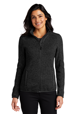 Ladies Sweater Fleece Jacket